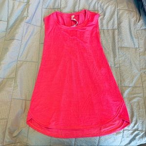 Lululemon hot pink racerback tank